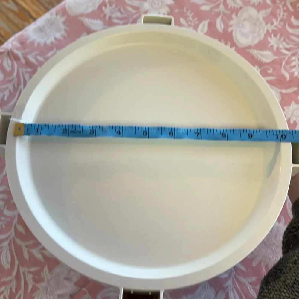 Tupperware Divide A Rack 🥧 Pie Stackers Cream coloured - Picture 8 of 8